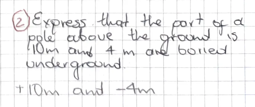 Exercise 2: Positive Direction: Left to Right and Bottom to Top, hand-written solution